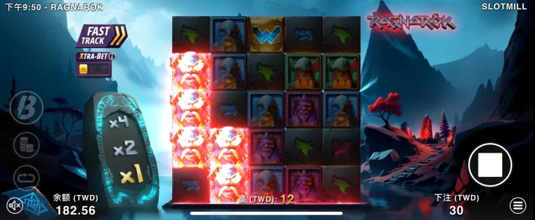 AT99娛樂城裡一直很熱門的老虎機遊戲，仙境傳說，遊戲實際畫面